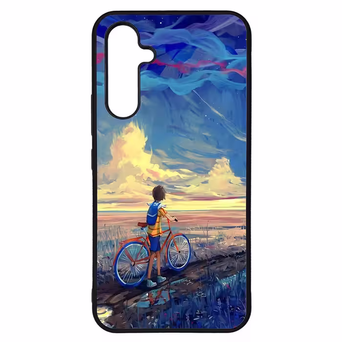 کاور طرح نقاشی کد G-047 مناسب برای گوشی موبایل سامسونگ Galaxy A54 / A54 5G | دیجی قاب دونی