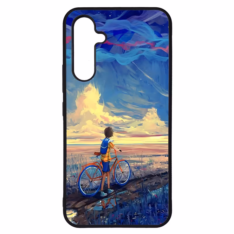 کاور طرح نقاشی کد G-047 مناسب برای گوشی موبایل سامسونگ Galaxy A54 / A54 5G | دیجی قاب دونی