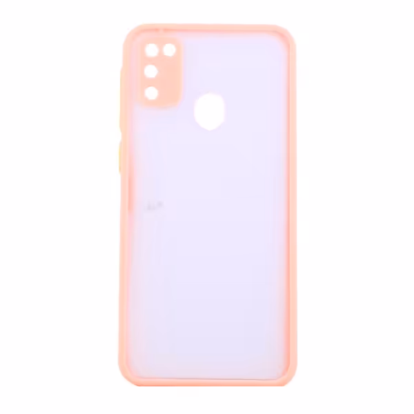 کاور مدل پشت مات دکمه رنگی مناسب برای گوشی موبایل سامسونگ Galaxy M30S