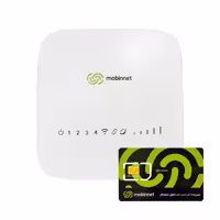 مودم 4G/4.5G مبین نت مدل MN4400 به همراه سیم کارت 360 درجه 30 گیگابایت اینترنت سه ماهه