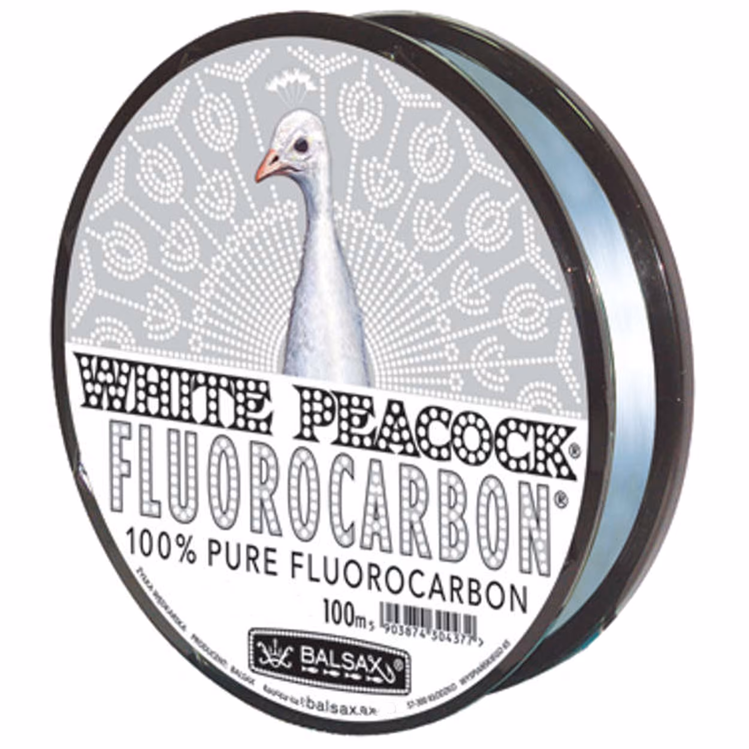 نخ ماهیگیری بالساکس مدل White Peacock-Fluorocarbon سایز 0.30 میلی متر 