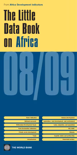 خرید و دانلود نسخه کامل کتاب The Little Data Book on Africa 2008-09