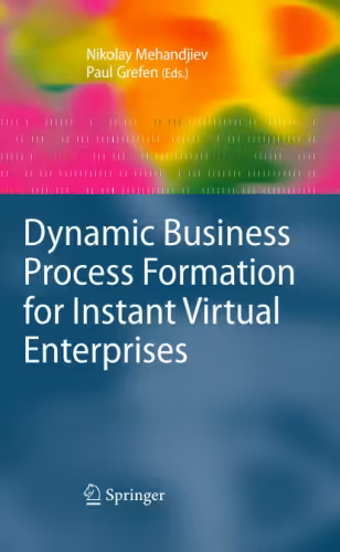 خرید و دانلود نسخه کامل کتاب Dynamic Business Process Formation for Instant Virtual Enterprises