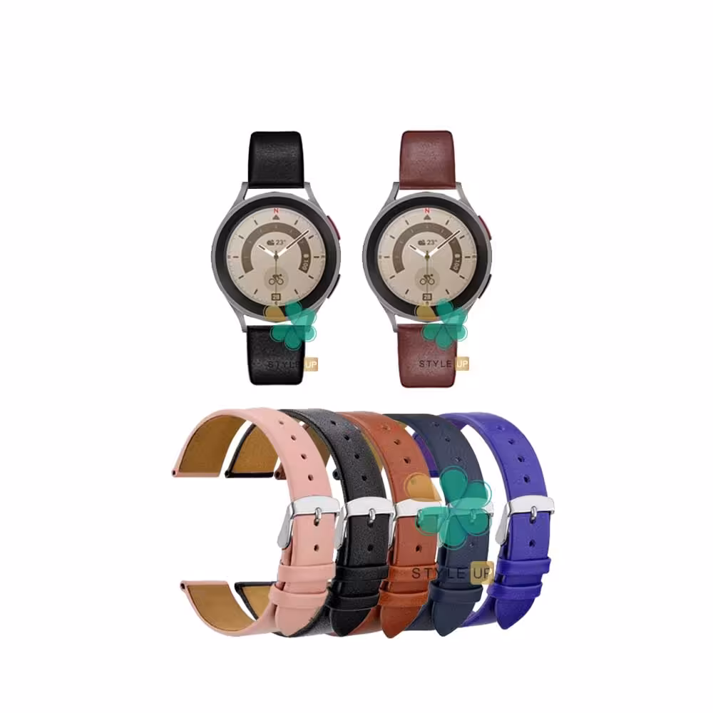 بند ساعت سامسونگ Galaxy Watch 5 Pro مدل Fancy Leather