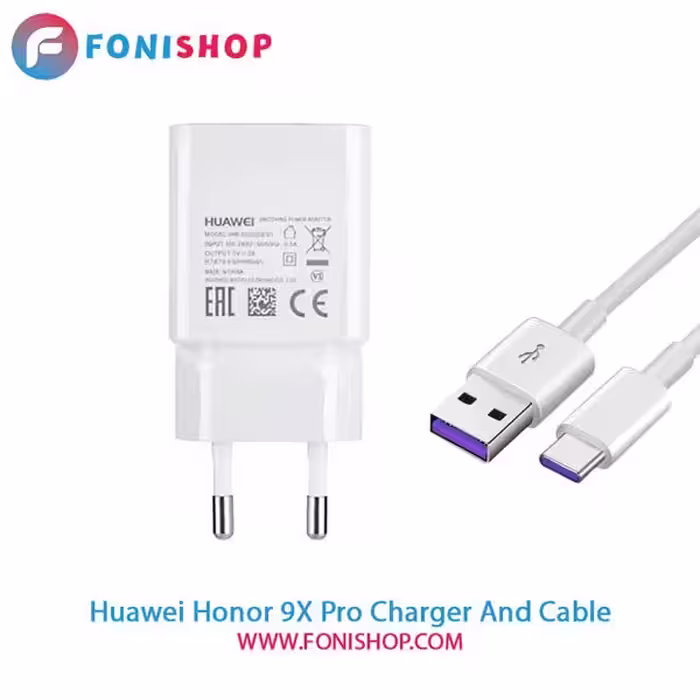 کابل و شارژر اصلی هوآوی Huawei Honor 9X Pro