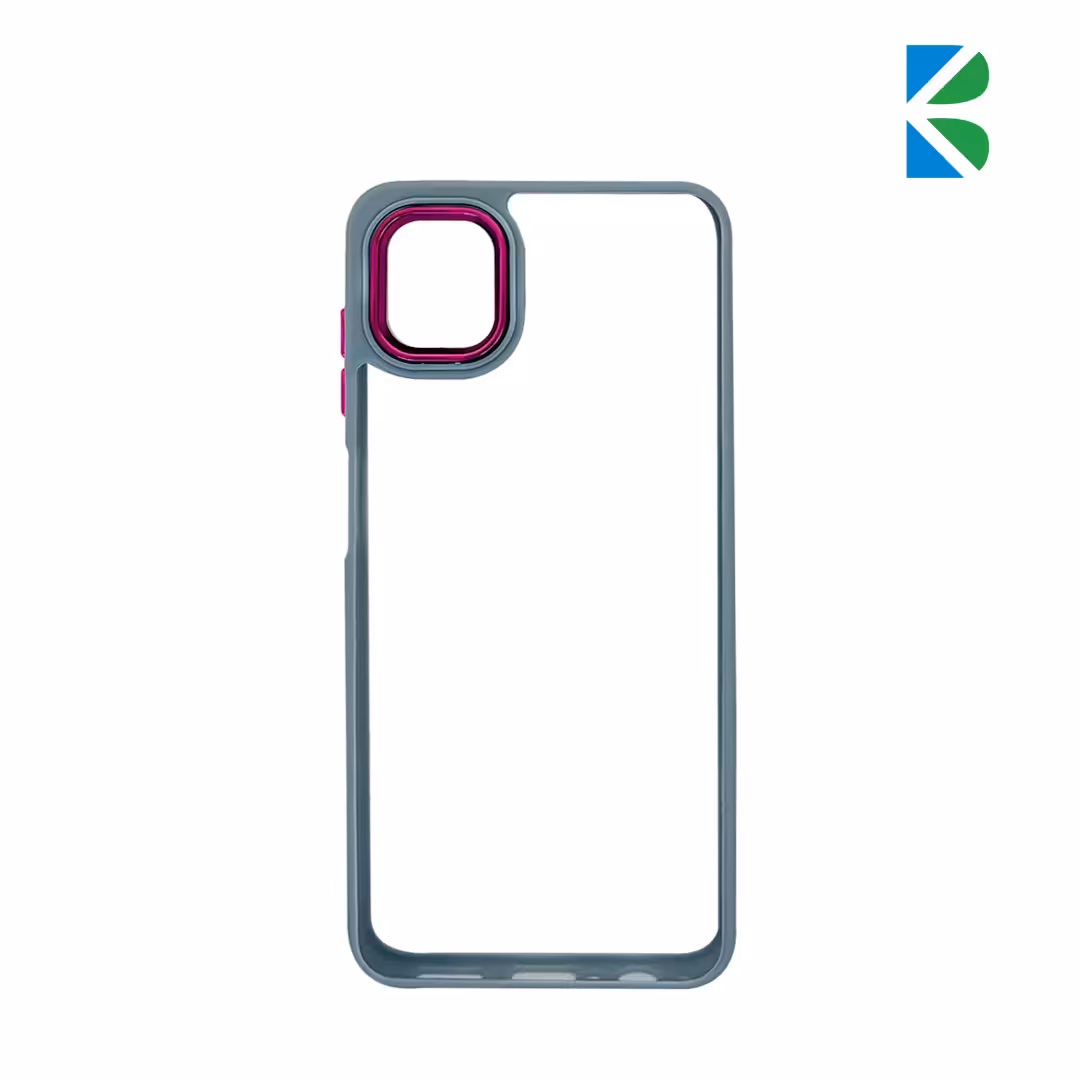 قاب شفاف دور رنگی مناسب گوشی سامسونگ Galaxy A04