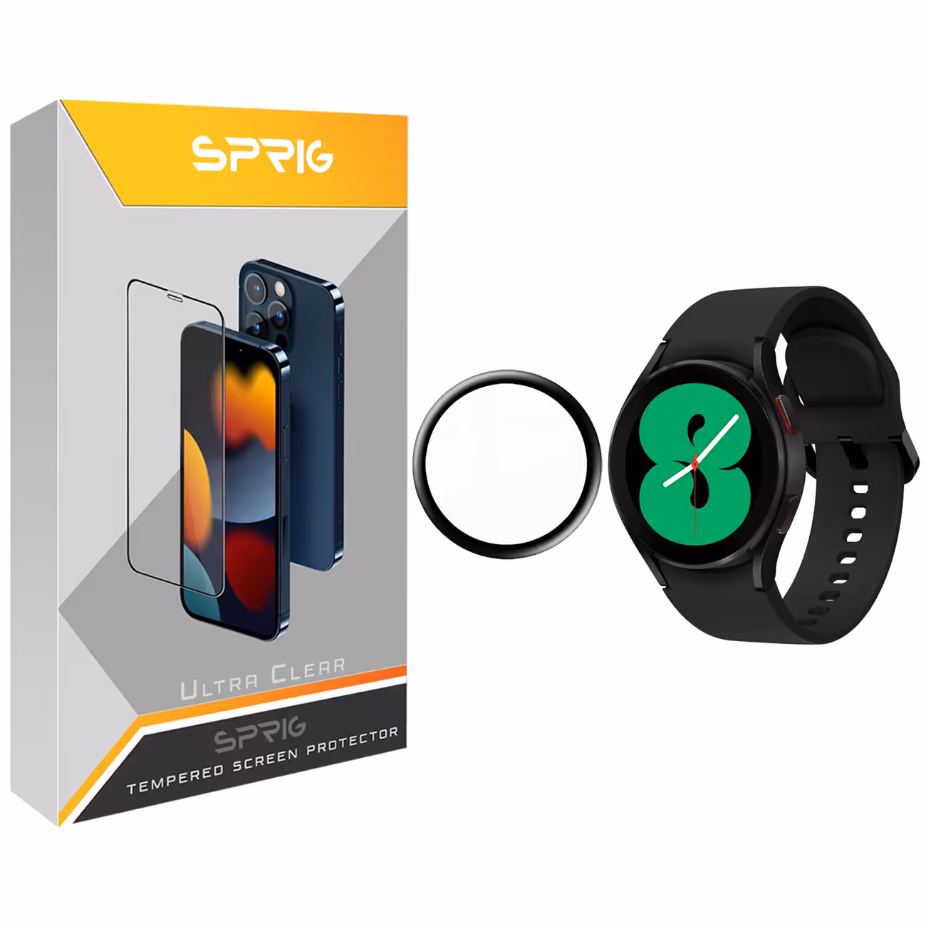 محافظ صفحه نمایش نانو اسپریگ مدل SPG مناسب برای ساعت هوشمند سامسونگ Galaxy Watch 4 40mm