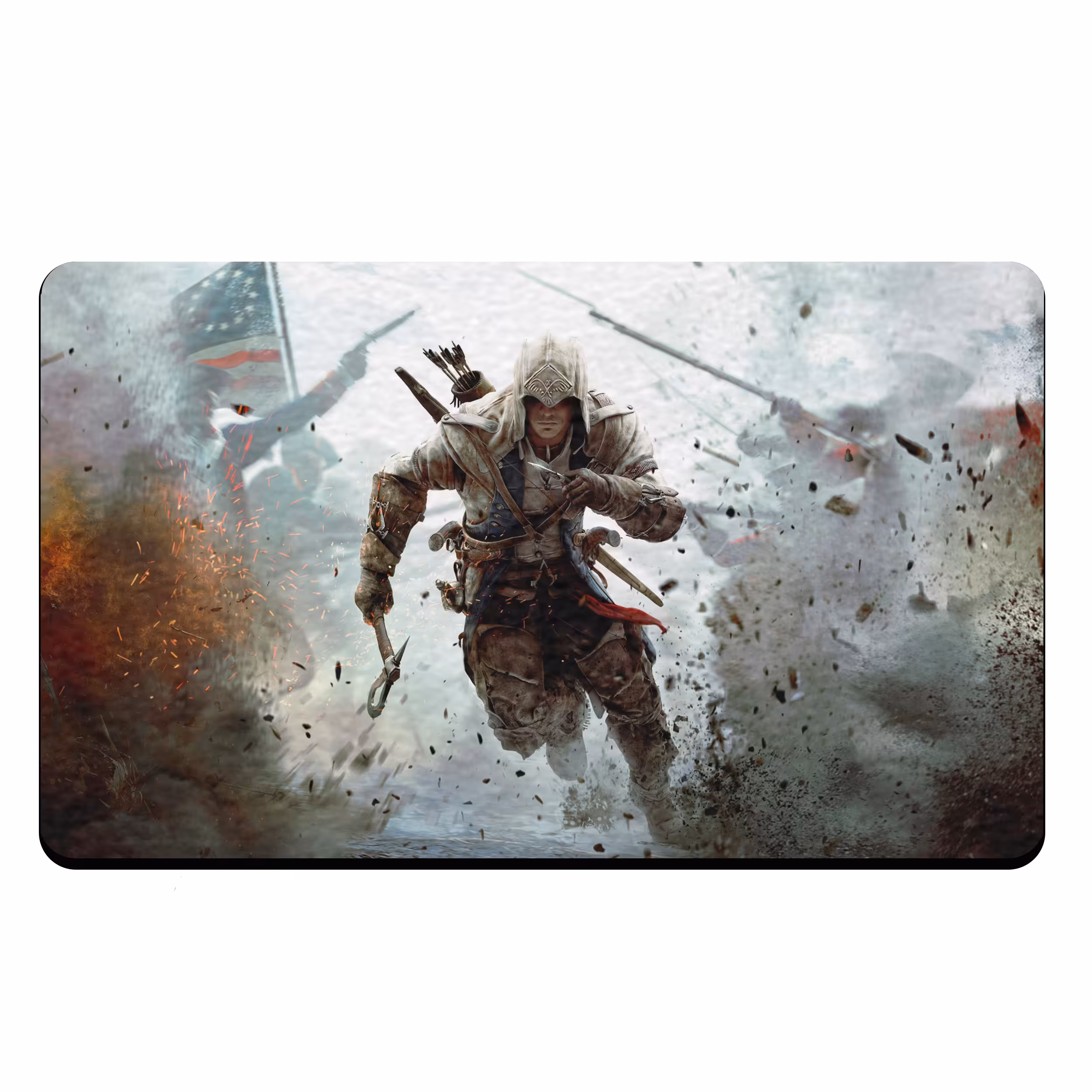 ماوس پد مخصوص بازی طرح اساسین کرید Assassins Creed مدل MOUB 532