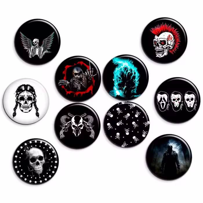 پیکسل پرمانه مدل اسکلت و خفن کد pmg.6537 مجموعه 10 عددی