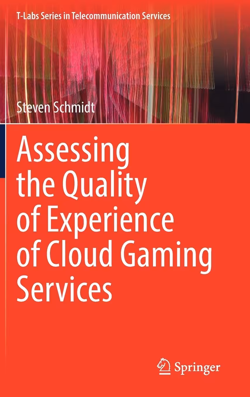 خرید و دانلود نسخه کامل کتاب Assessing the Quality of Experience of Cloud Gaming Services