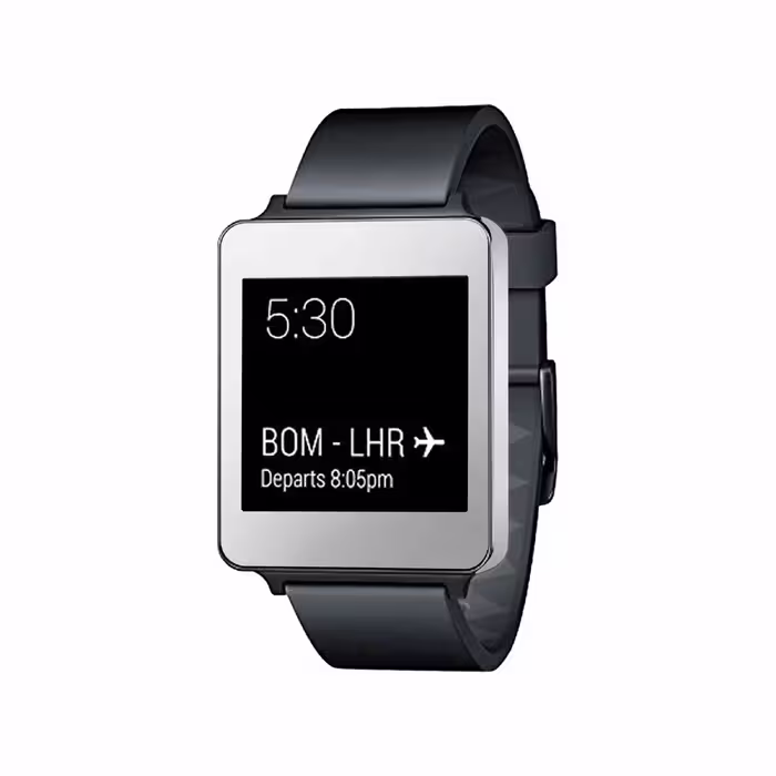 برچسب ماهوت طرح Matte White مناسب برای ساعت هوشمند ال جی G Watch