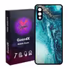 کاور گارد ایکس طرح آبی مدل Glass10402 مناسب برای گوشی موبایل سامسونگ Galaxy A02 / M02