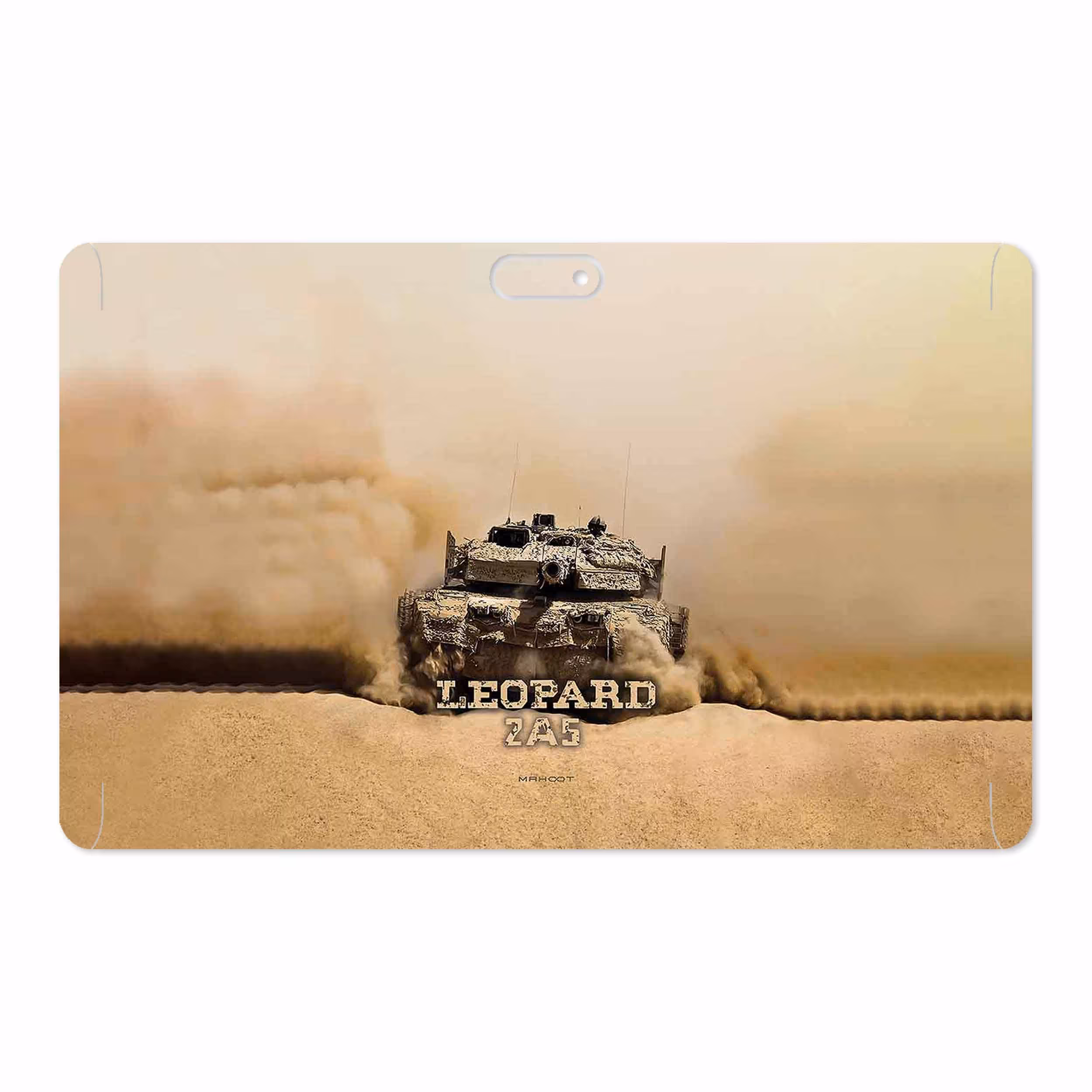 برچسب پوششی ماهوت مدل Leopard 2A5 tank مناسب برای تبلت جی ال ایکس W11 Plus
