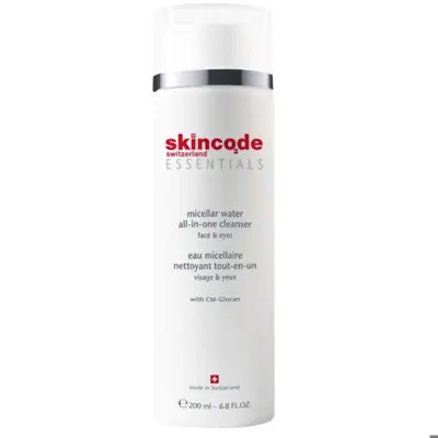 محلول پاک کننده آرایش صورت و چشم اسکین کد مدل MICELLAR WATER 1025 حجم 200 میلی لیتر