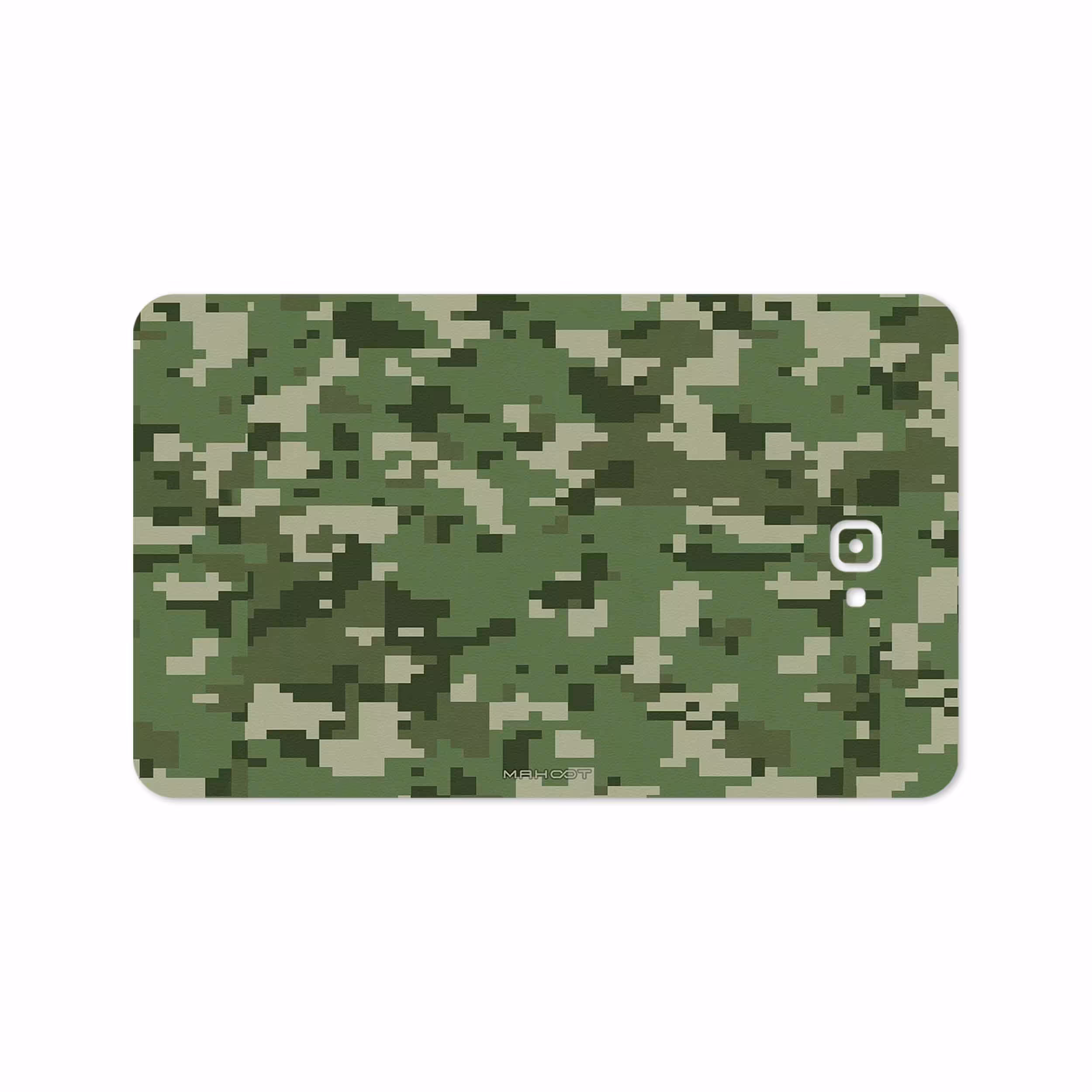 برچسب پوششی ماهوت مدل Army-Green-Pixel مناسب برای تبلت سامسونگ Galaxy Tab A 10.1 2016 T580