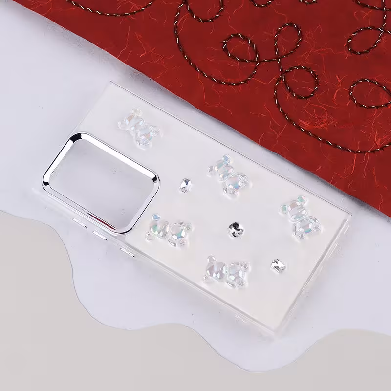 قاب اکلیلی Vip Max سامسونگ Galaxy S24 Ultra نگین دار فانتزی