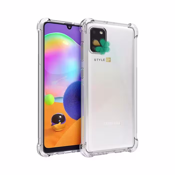 قاب گوشی ایربگ دار مدل محافظ لنز دار مناسب Samsung Galaxy A31