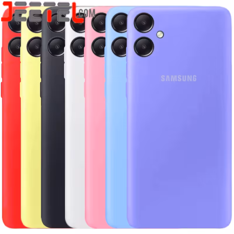 کاور سیلیکونی تک رنگ اورجینال Samsung Galaxy A05 مدل پاک کنی اصل (ساخت ویتنام)