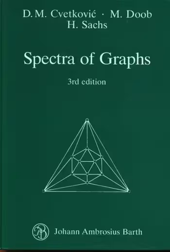 خرید و دانلود نسخه کامل کتاب Spectra of Graphs. Theory and Applications