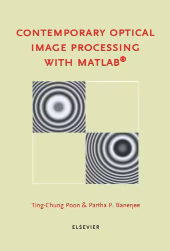 خرید و دانلود نسخه کامل کتاب Contemporary optical image processing with MATLAB