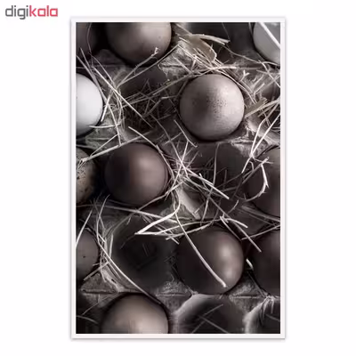 تابلو طرح تخم مرغ پوشالی