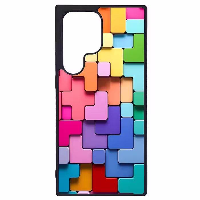 کاور طرح پازل کد G-048 مناسب برای گوشی موبایل سامسونگ Galaxy S23 Ultra | دیجی قاب دونی