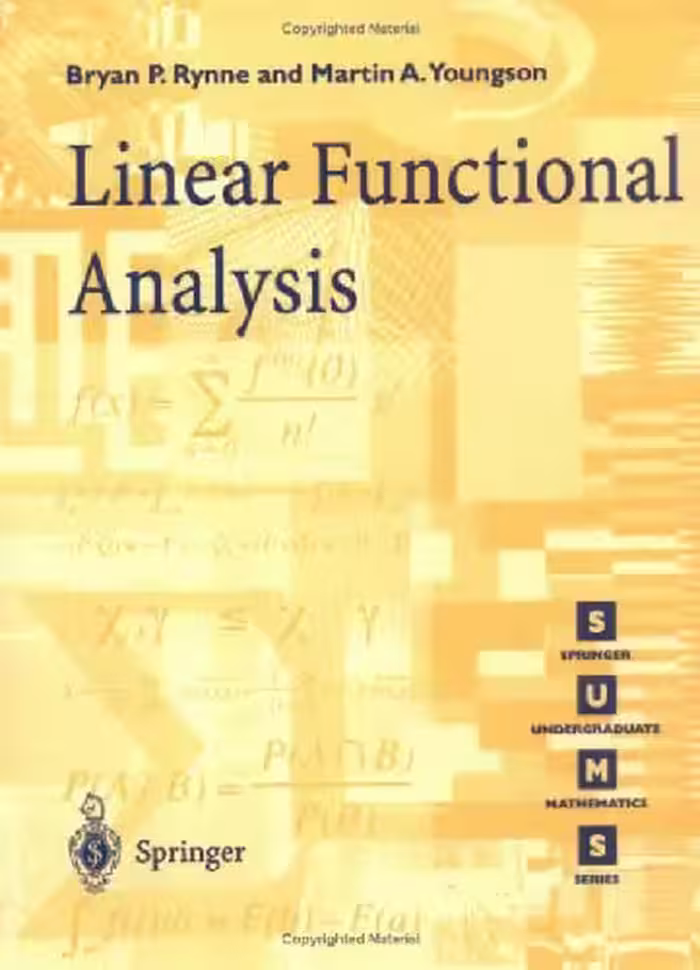 خرید و دانلود نسخه کامل کتاب Linear Functional Analysis