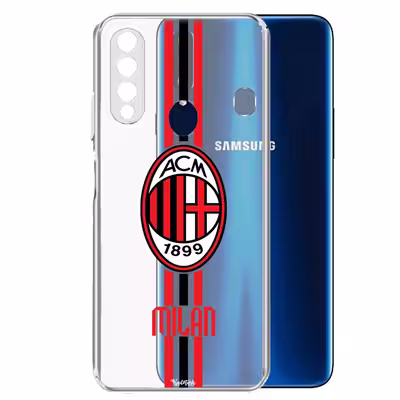 کاور طرح A.C Milan مناسب برای گوشی موبایل سامسونگ Galaxy A20S 