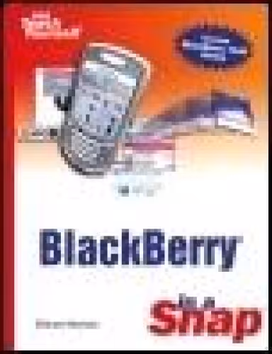 خرید و دانلود نسخه کامل کتاب BlackBerry in a Snap