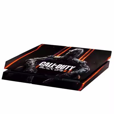 برچسب پلی استیشن ۴ طرح call of duty مدل ps4 fat کد PS-1007