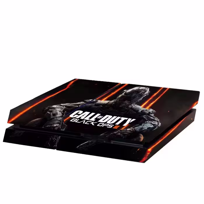 برچسب پلی استیشن ۴ طرح call of duty مدل ps4 fat کد PS-1007