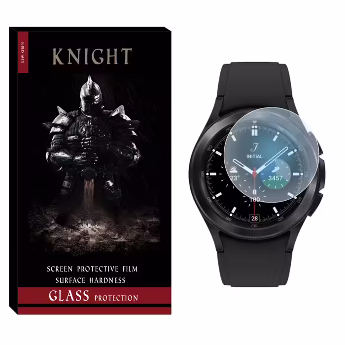 محافظ صفحه نمایش شیشه‌ای نایت مدل SH-KT مناسب برای ساعت هوشمند سامسونگ Galaxy Watch 4 Classic 46mm