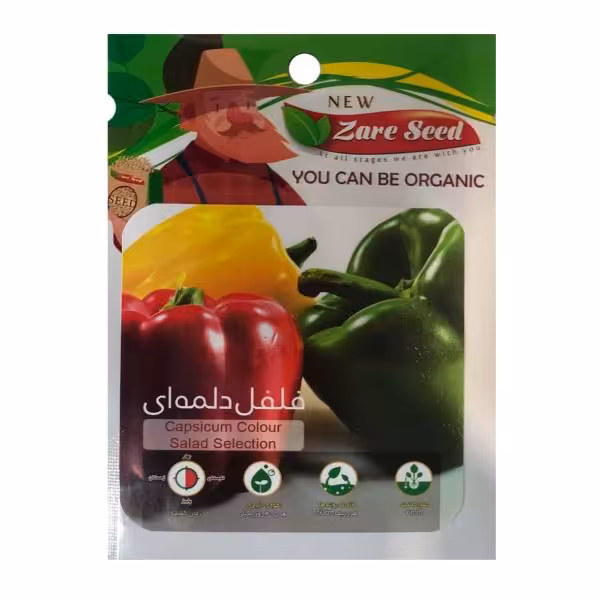 بذر فلفل دلمه‌ای رنگی / قیمت + خرید