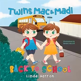 خرید و دانلود نسخه کامل کتاب Twins Mac &amp; Madi Back to School -   PDF