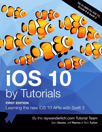 خرید و دانلود نسخه کامل کتاب iOS 10 By Tutorials