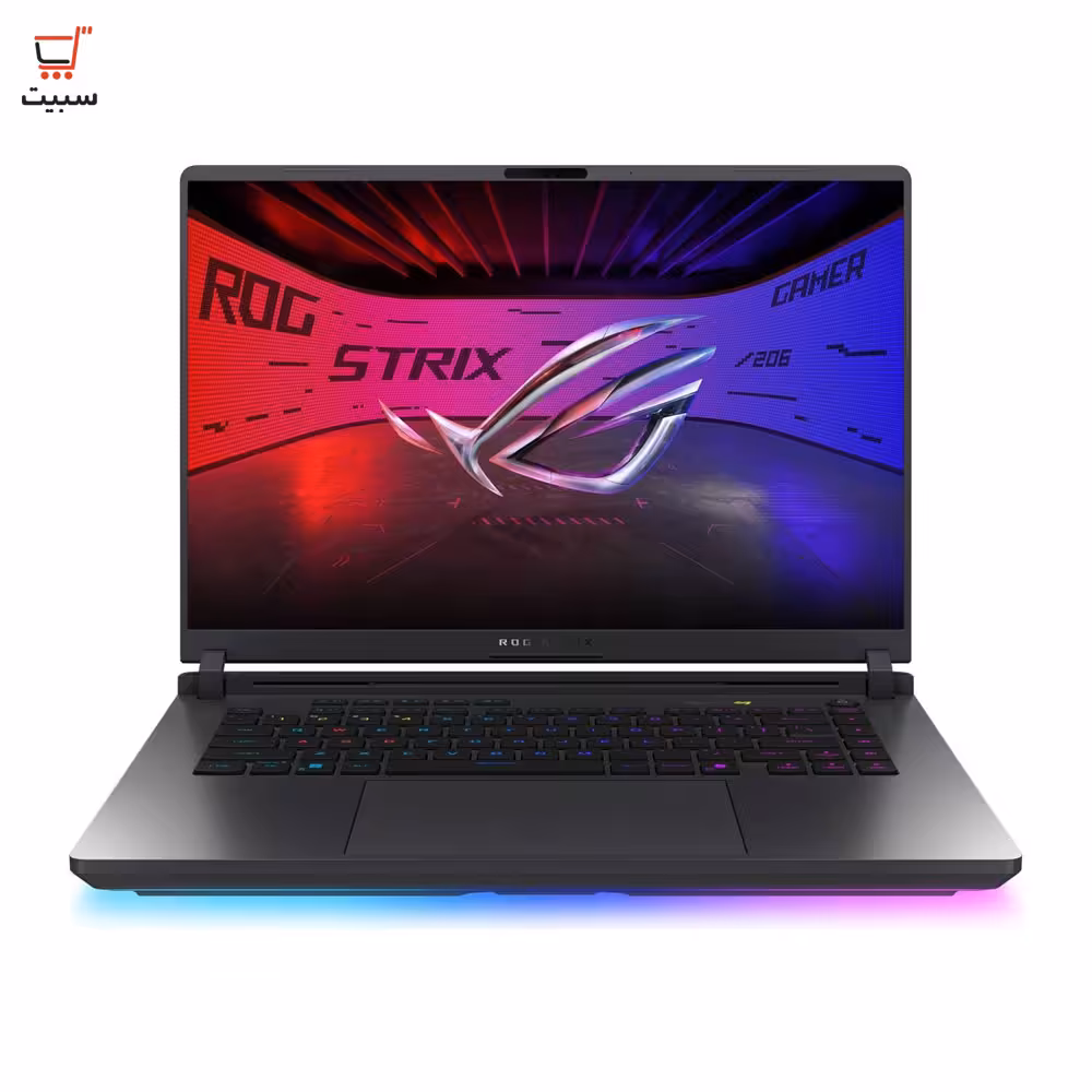 لپ تاپ 16 اینچی گیمینگ ایسوس مدل ROG Strix G16 2025 G615LW Ultra 9 275HX 64G 1T SSD 16G RTX 5080 WUXGA
