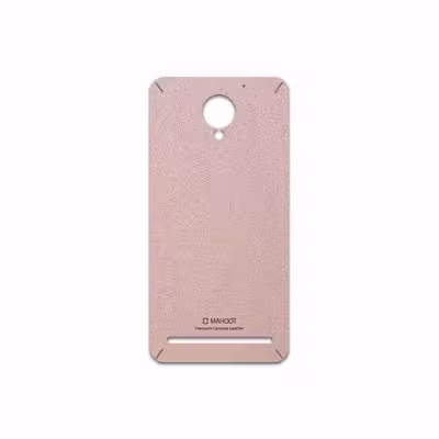 برچسب پوششی ماهوت مدل Rose Gold Leather مناسب برای گوشی موبایل لنوو Vibe C2