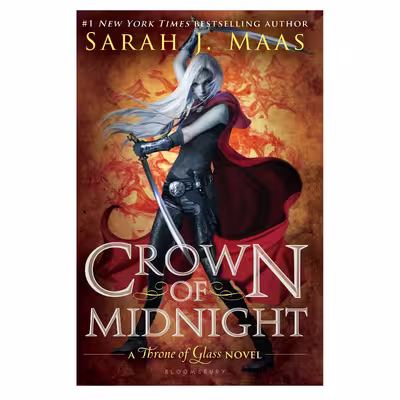 کتاب crown of midnight اثر Sarah J Maas انتشارات Bloomsbury Publishing Plc