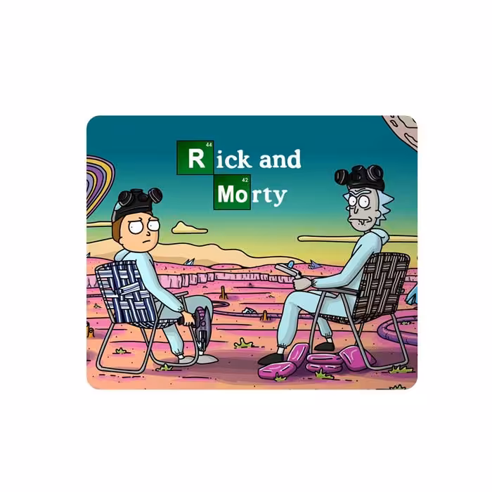 ماوس پد طرح Rick &amp; Morty کد DDS026