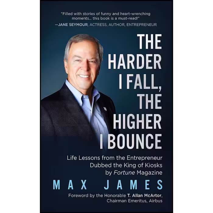 کتاب زبان اصلی The Harder I Fall The Higher I Bounce اثر Max James