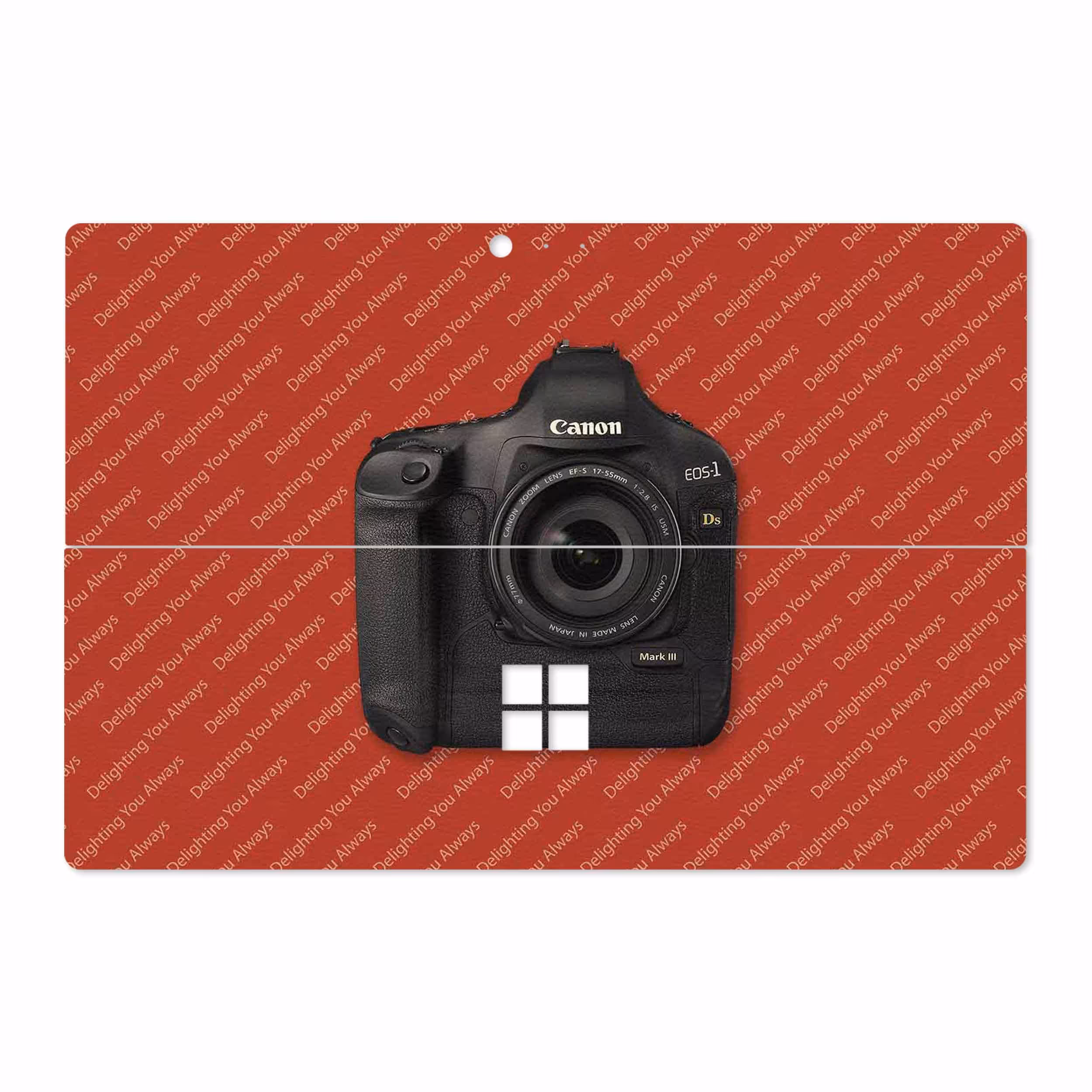 برچسب پوششی ماهوت مدل Canon-Logo مناسب برای تبلت مایکروسافت Surface Pro 4 2015