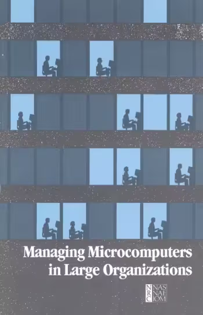 خرید و دانلود نسخه کامل کتاب Managing microcomputers in large organisations