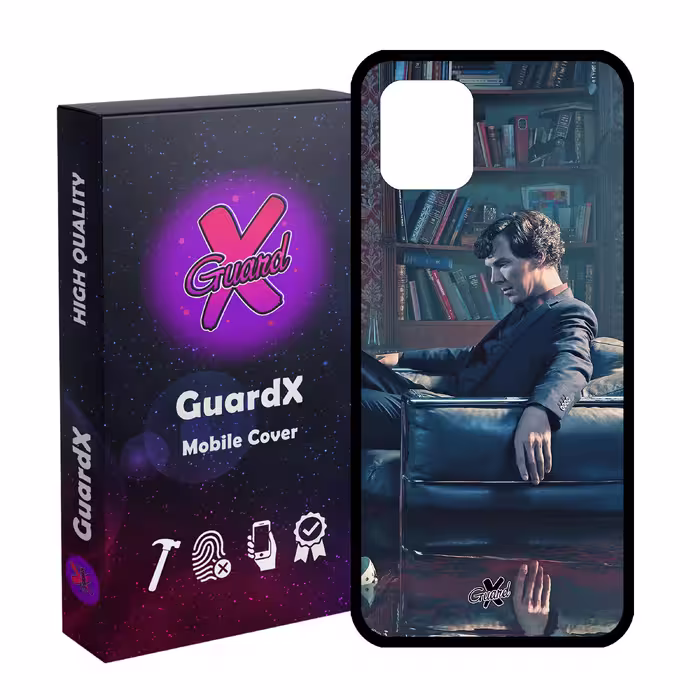 کاور گارد ایکس طرح شرلوک مدل Glass10519 مناسب برای گوشی موبایل سامسونگ Galaxy Note 10 Lite / A81