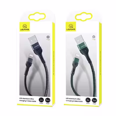 کابل تبدیل USB به لایتنینگ یوسمز مدل U55 طول 1 متر