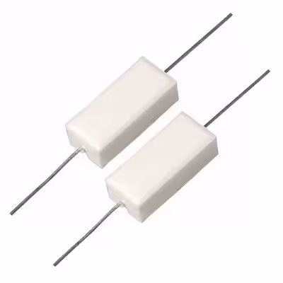 مقاومت آجری 8.2 اهم 5 وات کد m01 بسته 2 عددی