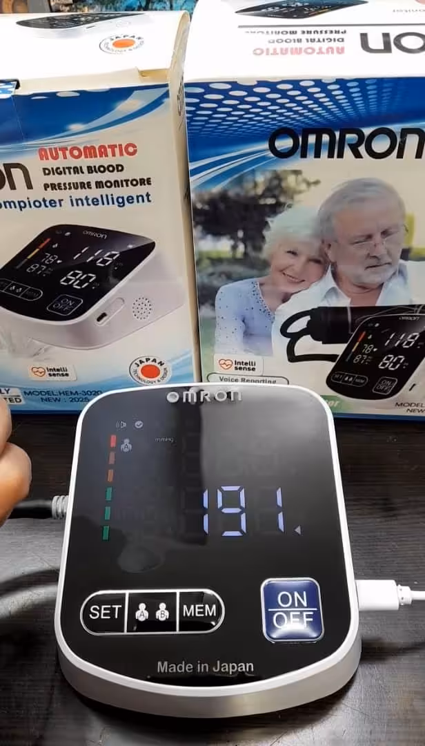 فشارسنج بازوئی امرن مدل HEM-3020 OMRON 2025