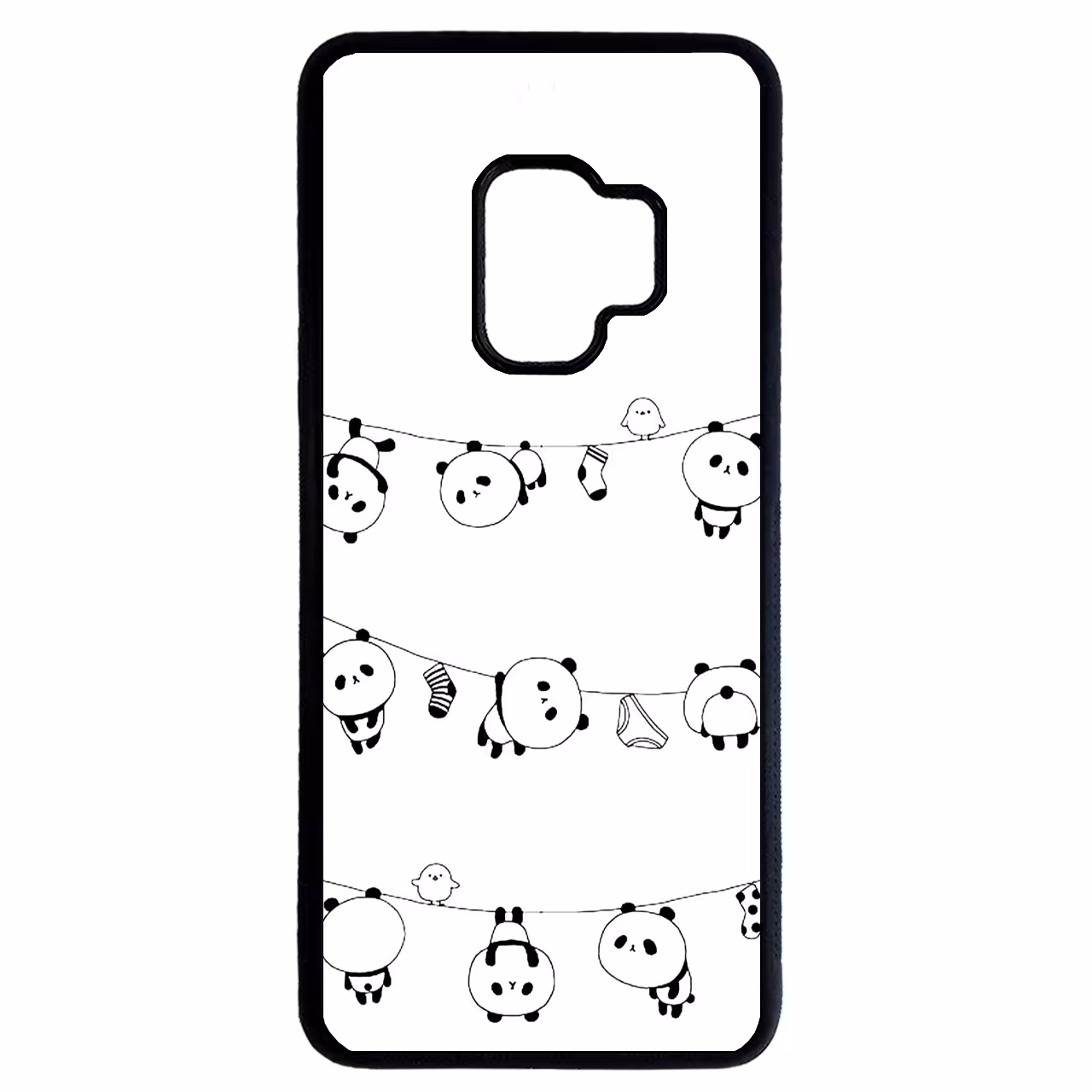 کاور طرح پاندا کد 1105408784 مناسب برای گوشی موبایل سامسونگ galaxy s9 plus