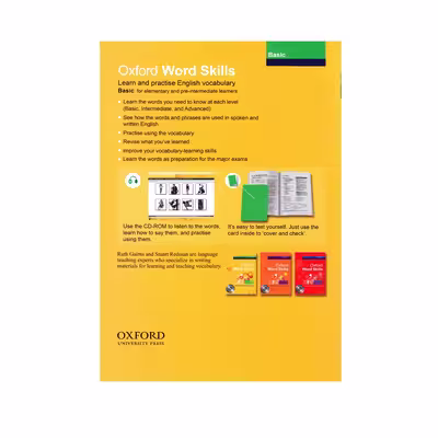 کتاب Oxford word skills Basic اثر Ruth Gairns And Stuart Redman انتشارات الوندپویان