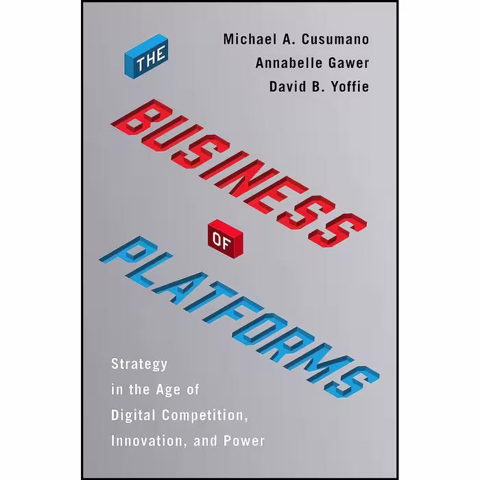 کتاب زبان اصلی The Business of Platforms اثر جمعی از نویسندگان