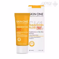 ضد آفتاب اسکین وان SPF50 مناسب پوست مختلط و چرب حجم 40 میل
